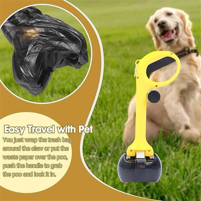 Long Handle Pet Pooper Scooper